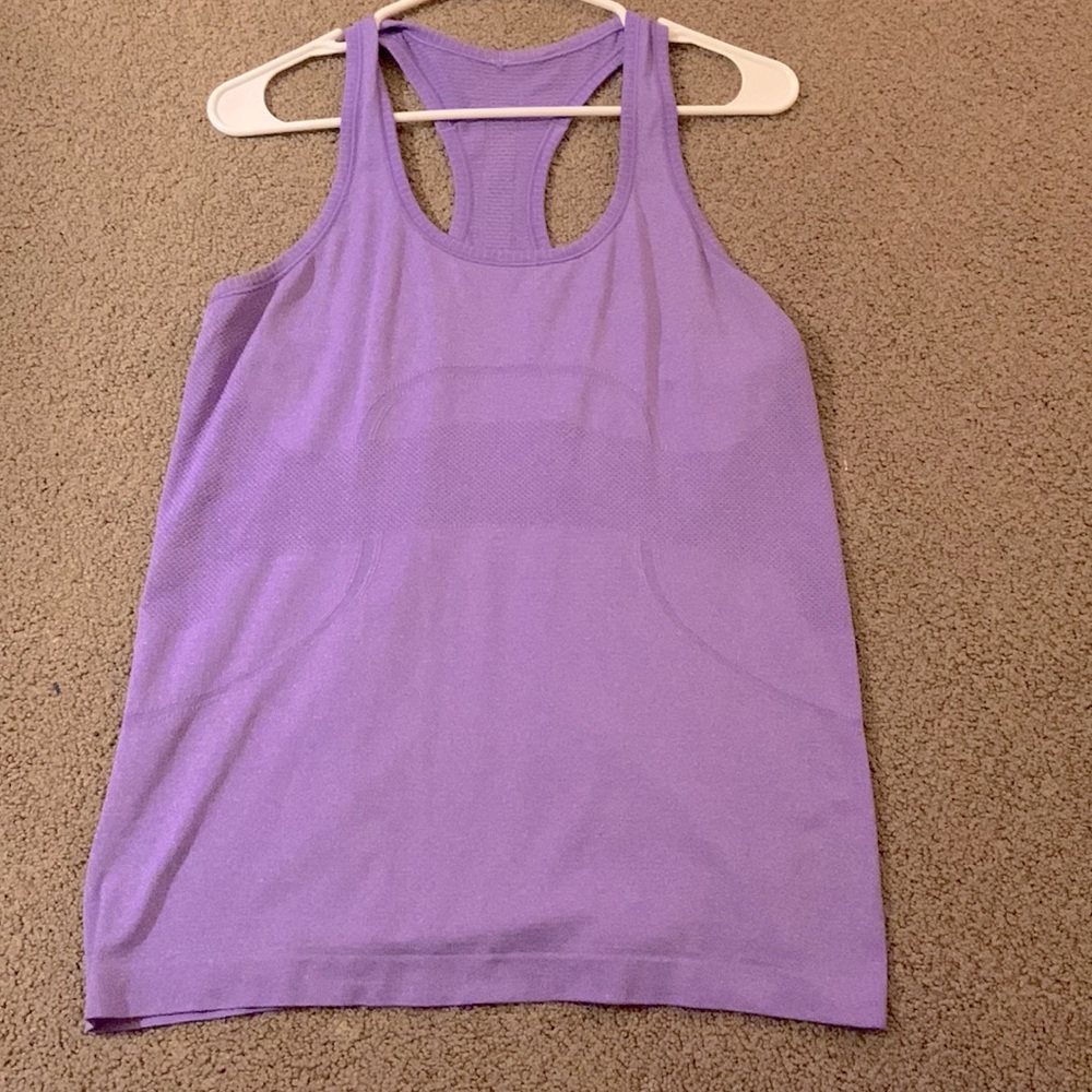 Lululemon Purple Swiftly Tech Top